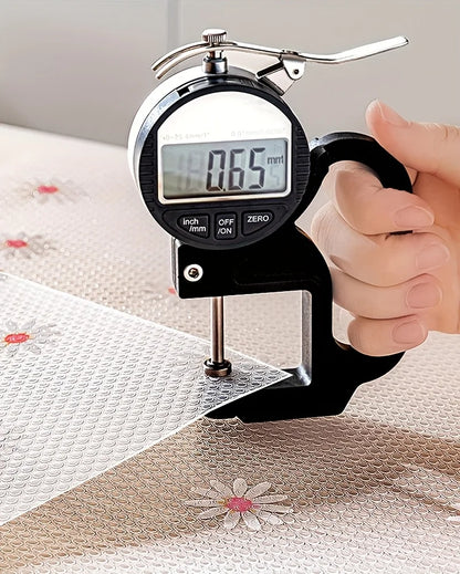 1 Roll Daisy Shelf Liner Kitchen Cabinet Pad Paper Non-Slip Refrigerator Liner Waterproof Fridge Pad Cupboard Mat Drawer Liner