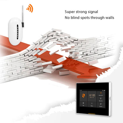 WiFi Signal Repeater Wireless Extender 433MHz Long Range Booster Barrier-free Through Walls For Home Alarm Security System