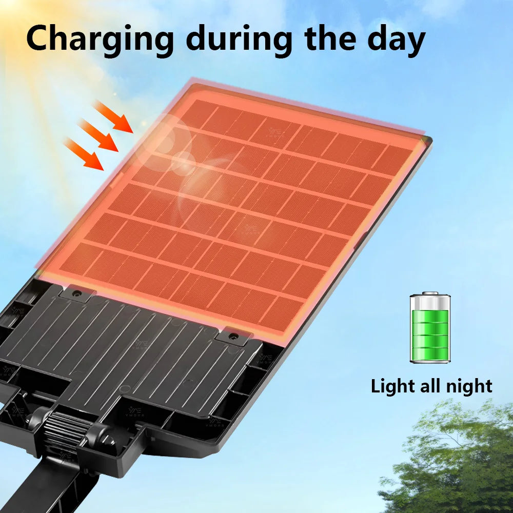 Smart Motion Sensor Wall Lights Outdoor Solar Lamp Garage Lamp Balcony Courtyard Decoration Porch Light Roadside Security Lights