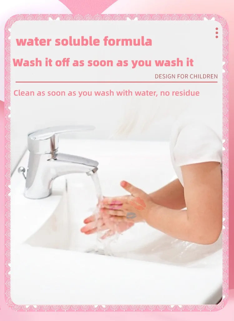 Girl Ice Cream Cosmetics Princess Cosmetics Box Ice Cream Box Lipstick Children's Toys Children's Games Baby Cosmetics Set