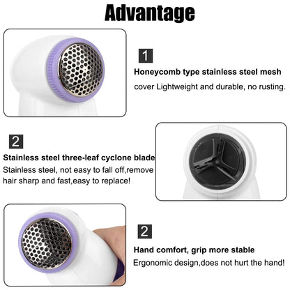 Fabric Sweater Fuzz Pills Shaver Electric Clothing Lint Pills Removers Random Color Clothes Fluff Pellets Cut Machine Portable