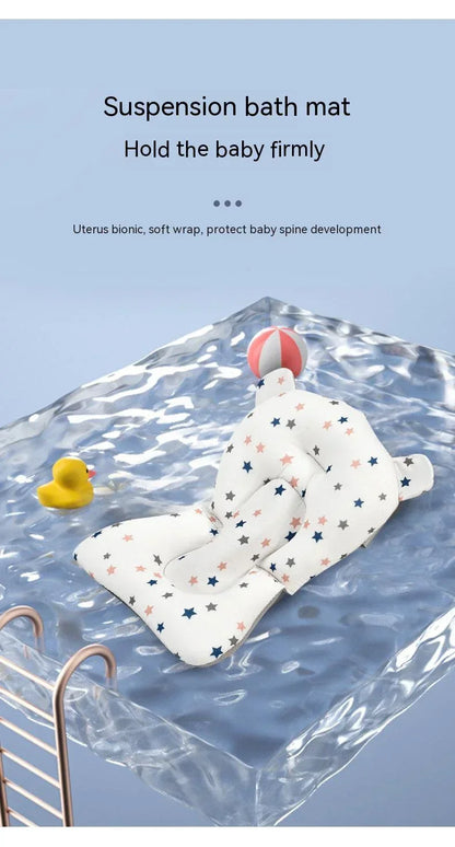 Portable Baby Bath Foldable Real-time Temperature Bathtub Suitable for Newborns 0-36 Months Baby Non-slip Bathtub
