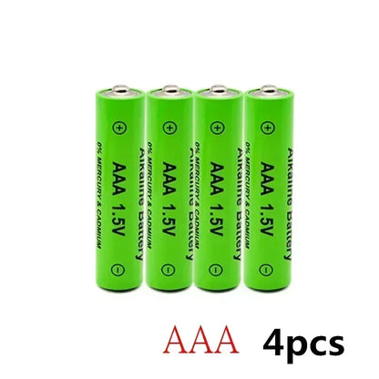 AAA Rechargeable Battery 3000mAh 1 5V New Alcalinas Battery USB Charger Included