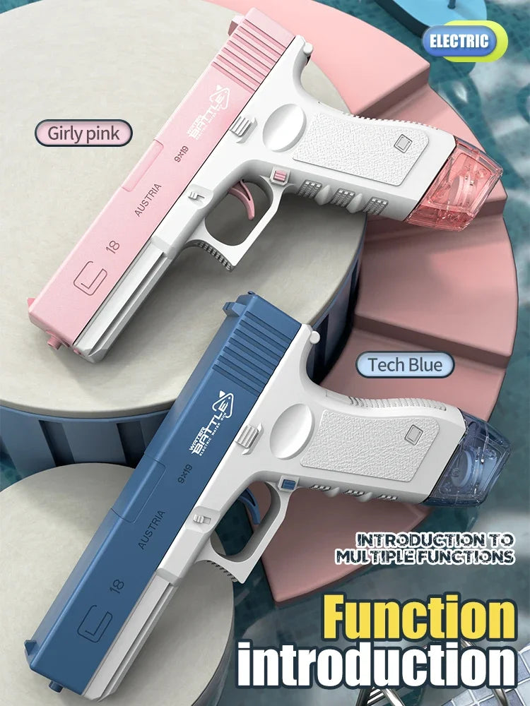 Electric Water Gun Toy Portable Automatic  Electric Burst Water Gun Kids Outdoor Water Toys