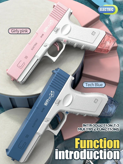 Electric Water Gun Toy Portable Automatic  Electric Burst Water Gun Kids Outdoor Water Toys