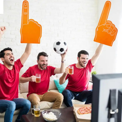 Foam Finger Universal Large Foam Hand Sports Cheerleading Props Sports Favors Cheering Palm Party Props Finger for Sports Events