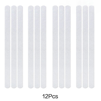 JJYY 6/12/24 Pcs Anti Slip Strips Shower Stickers Colored Non Slip Bath Safety Strips for Bathtub Shower Stairs Floor