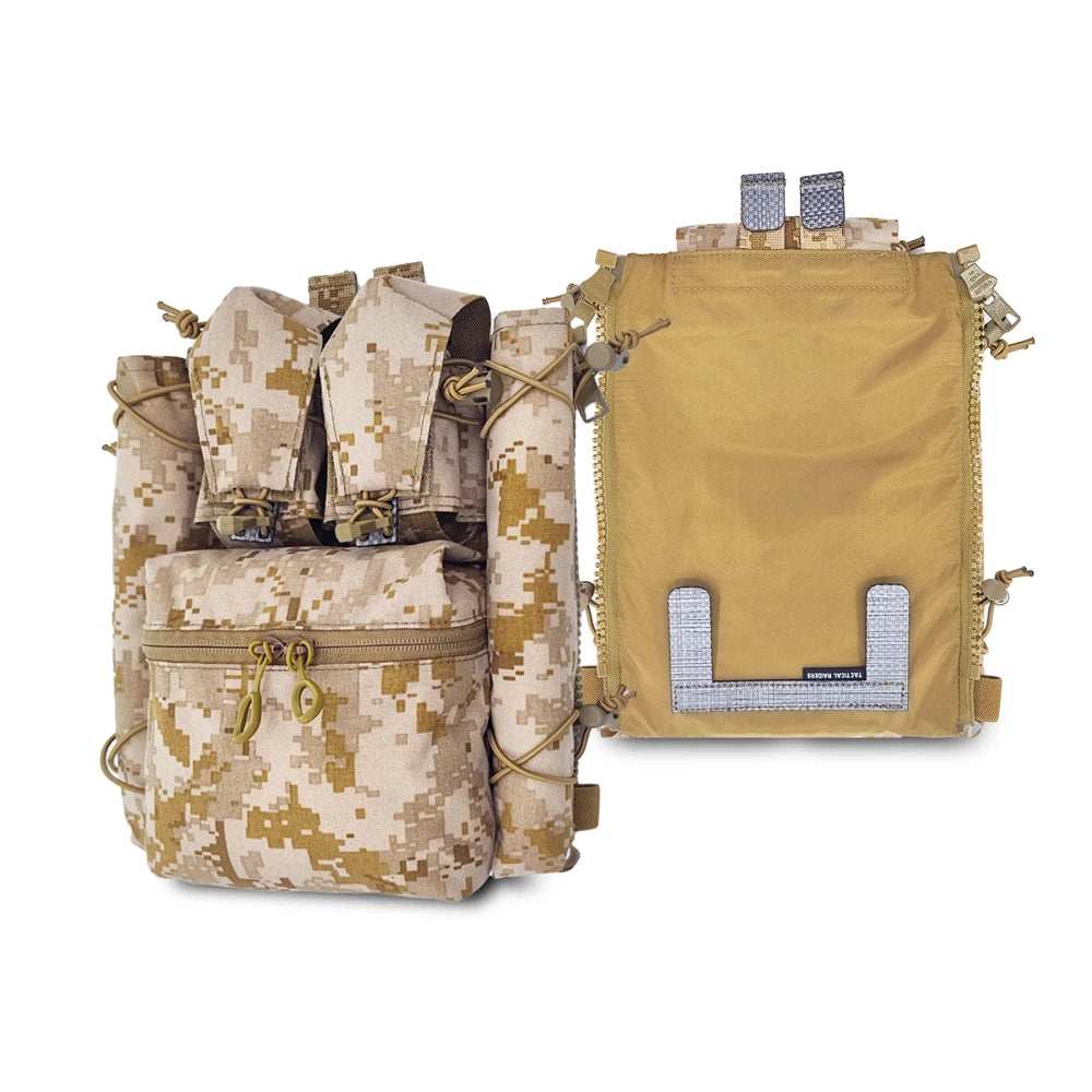 FERRO Style Back Panel Tactical Back Panel Pack Twin Back Panel Pack