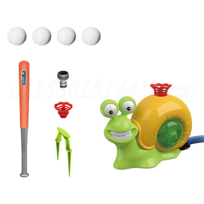 2 in 1 Water Sprinkler Baseball Toy Cartoon Snail Summer Garden Lawns Water Toys Spray Water Toys for Summer Lawn Pool Fun