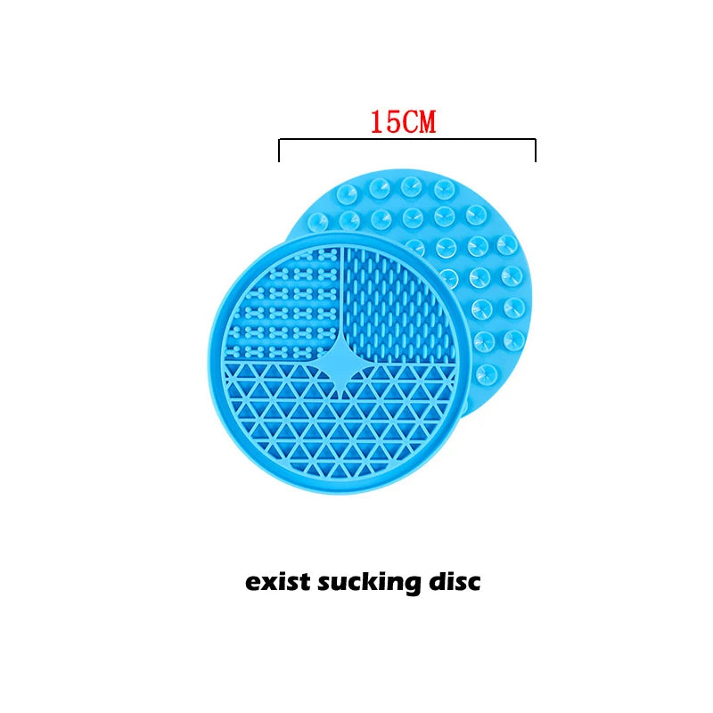 Dog Slow Feeders Mats Lick Mat Boredom Anxiety Reduction Perfect for Food Yogurt Peanut Butter Alternative to Slow Feed Dog Bowl