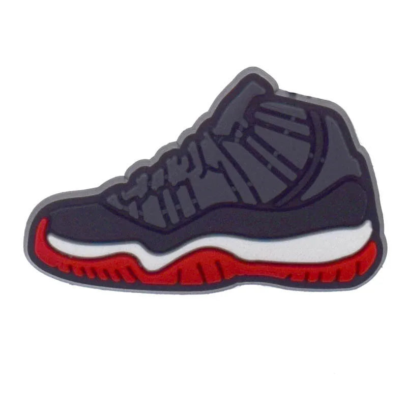 Sport Shoe Charms for Crocs Accessories Charms Clogs Bubble Slides Sandals PVC Shoe Decorations Party Gifts