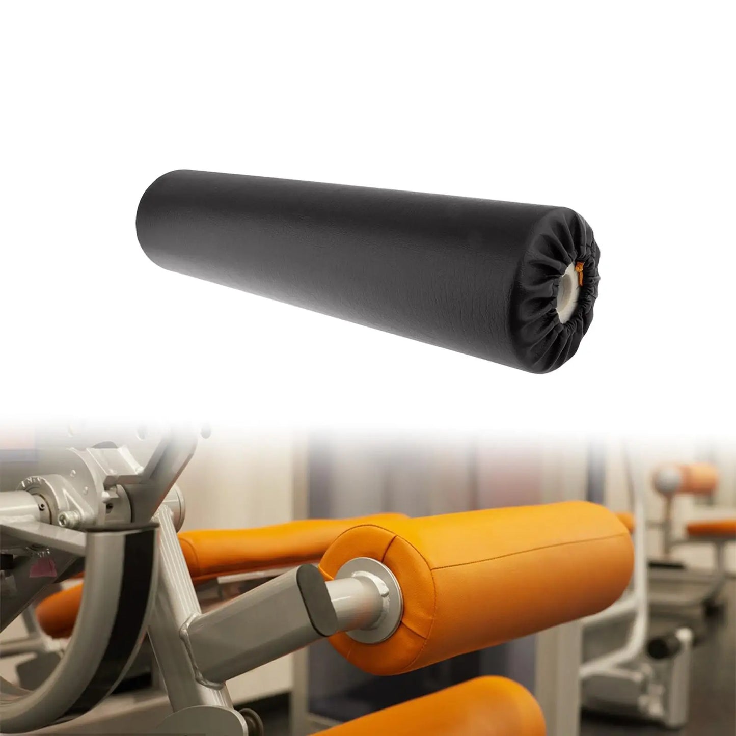 Foam Foot Pad Roller 50cm Sponge Cover for Indoor Home Gym Exercise Machine Leg Extension and Curl Machines Strength Training