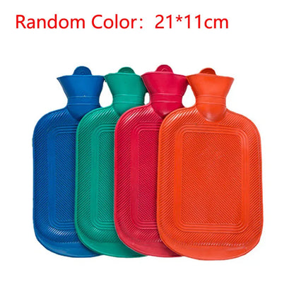 Home Autumn Winter Warm Water Bag Water Injection Rubber Hot Water Bottle Thick Hot Water Bottle Hand Feet Warmer Water Bottle