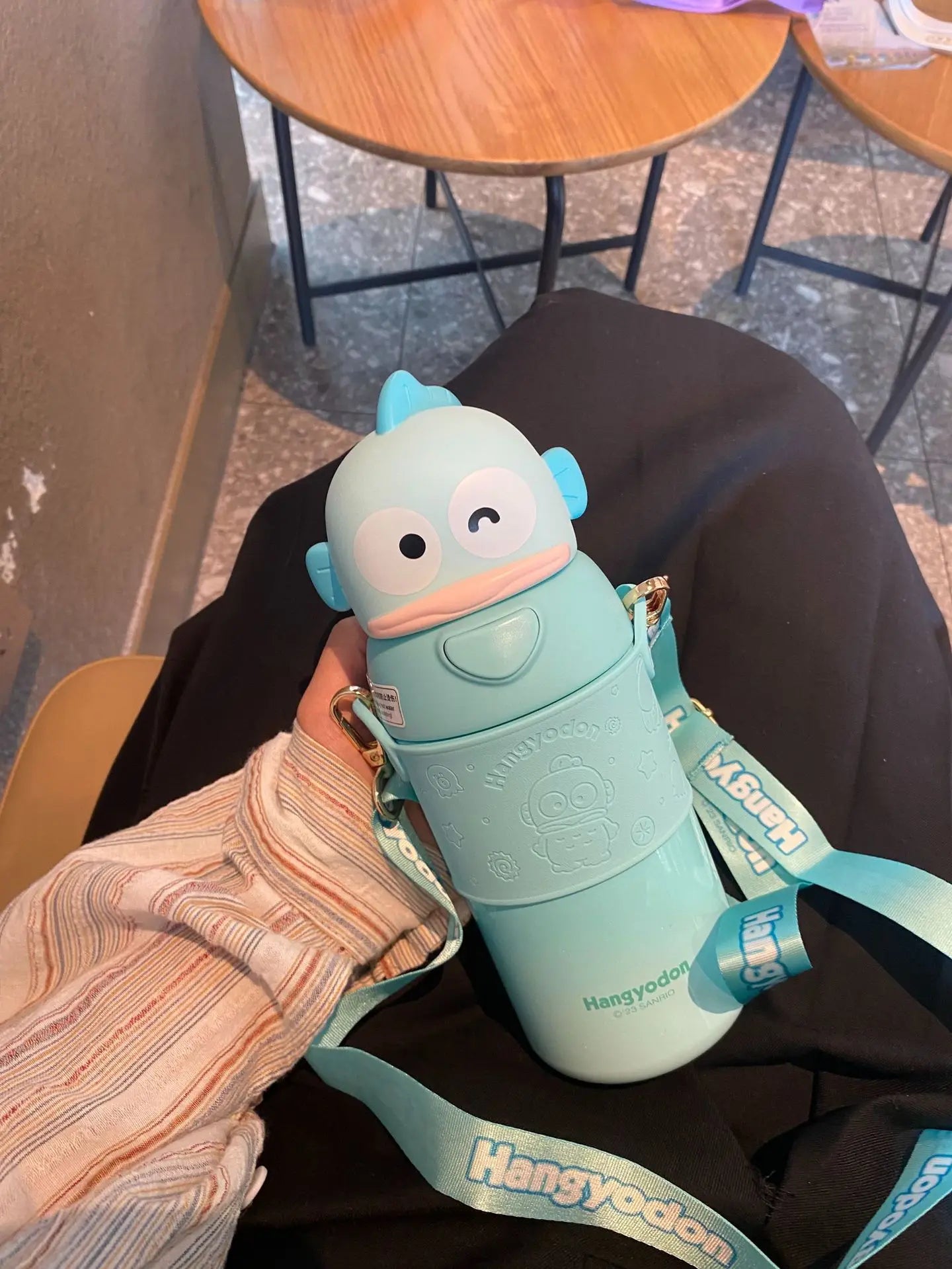 560ml Sanrio Kuromi Stainless Steel 316 Thermos Kawaii Hello Kitty Cinnamoroll Melody Kids Vacuum Flask Water Bottle Tumbler