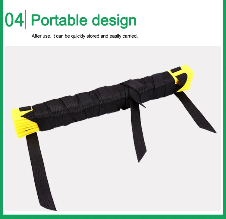 Sports Agility Ladder Football Adjustable Nylon Strap Jumping Ladder Speed Fitness Body Coordination Warm-Up Training Tool