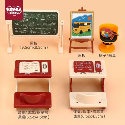 mini supermarket shopping games dollhouse furniture accessories Intellectual education toys for kid family interaction toys