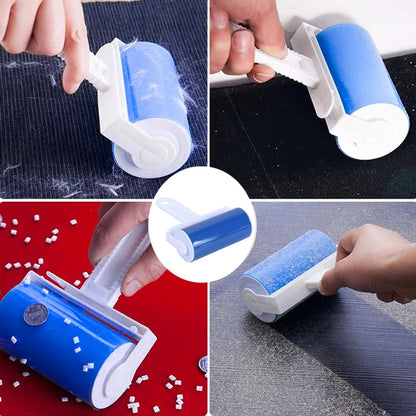 Washable Lint Sticking Roller Dust Cleaner for Clothes Pet Hair Cleaning Reusable Household Dust Wiper Cleaning Tools 1-5PCS