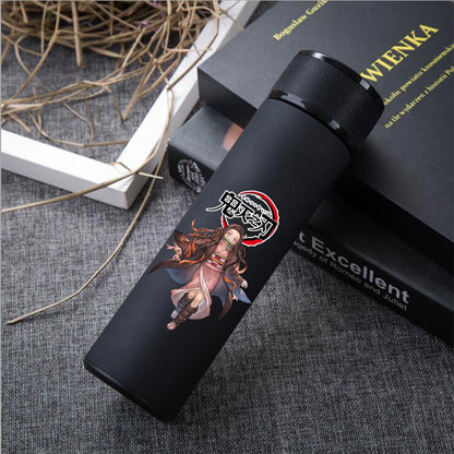 Anime Demon Slayer Kimetsu Vacuum Cup 304 Stainless Steel Thermos Vacuum Flask Water Bottle Gift