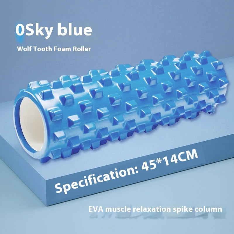 45cm Fitness Foam Roller Yoga Column Muscle Relaxation Massage Roller Pilates Exercicios Equipment Back Roller Massage Stick