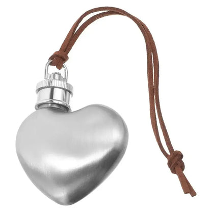 Outdoor Portable Wine Pot Small Hip Flask Heart Shaped Flask Stainless Steel Wine Flask Water Bottle
