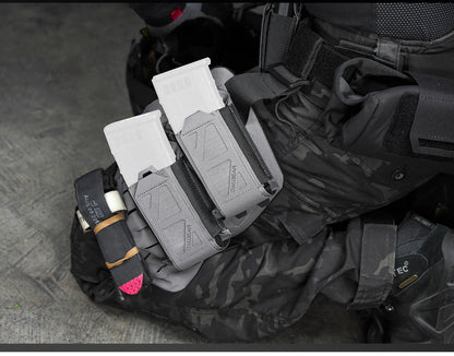 Tactical Leg Holster Magazine Pouch Hunting Airsoft Plate Carrier Molle Drop Platform Thigh Protector Glock Camping Outdoor Spor