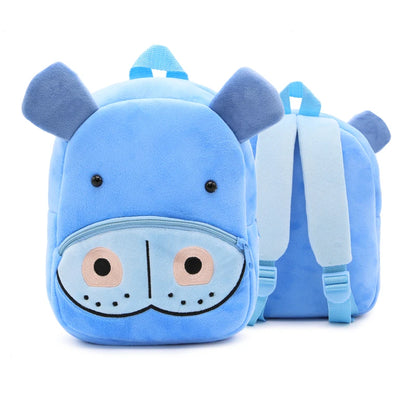 Cute cartoon animals school bags for Kindergarten kids backpack boys girls plush backpack