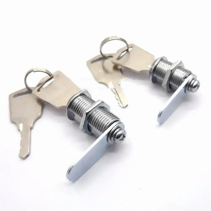 With 2 Key Drawer Lock Locks Hardware Security Furniture Lock Security Locks Stainless Steel Cabinet Mailbox Lock