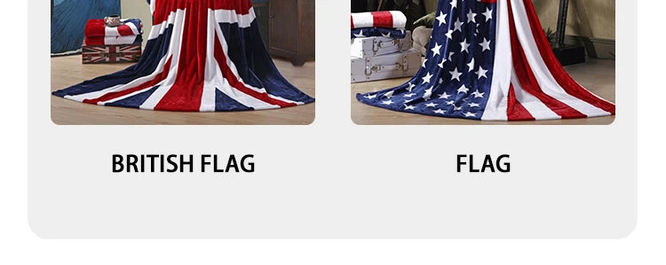 Bed blankets - Warm and plush throw for sofas, sofas, cars, and travel - machine-washed English style blankets
