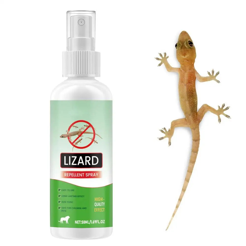 Repellents for House Gecko Spray 50ml Natural Lizard Repellents Powerful Reptile Deterrents Pet Safe Repel Repeller for Ants