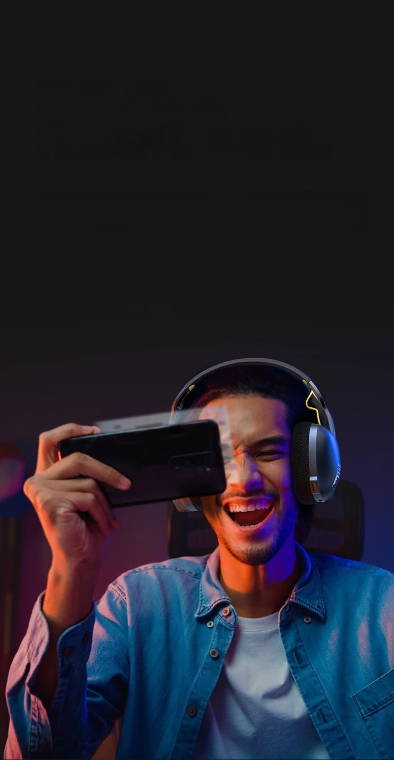 ONIKUMA 2024 New Three-mode Headset Gaming Headset Wireless Gaming Headset Player Headset Stereo Headset Ultra-long Battery Life