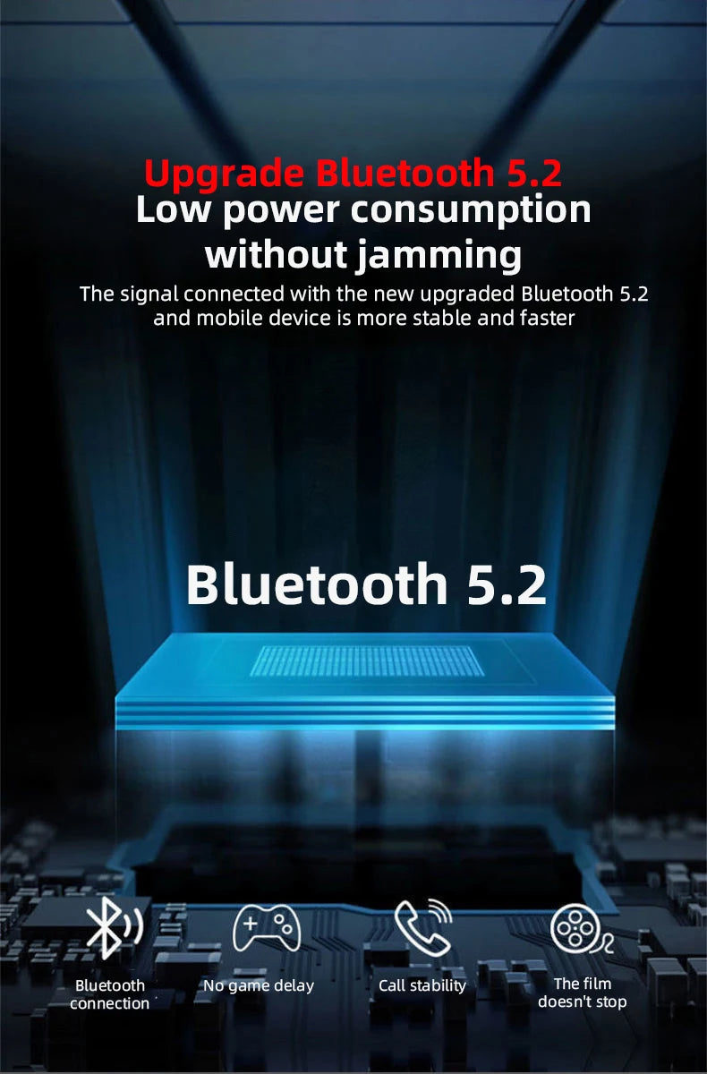 Wiereless5.0 Bluetooth Headset HandsFree Wireless Business Headset Driver Call Sports Headset for Huawei Xiao