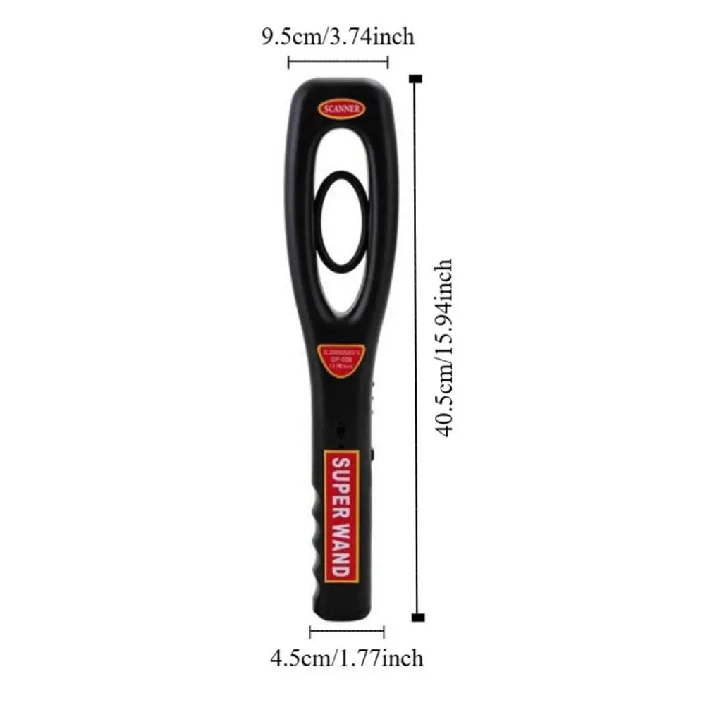 Anti-theft Check Handheld Metal Detector High Sensitivity Vibration Alarm Security Inspection Instrument Durable Anti-vibration