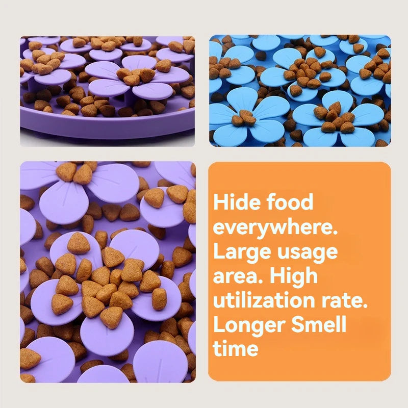 Pet Products Mat For Dogs Cats Slow Food Bowls With Suction Cup Feeding Food Silicone Lick Pad Dog Slow Feeders Treat Dispensing