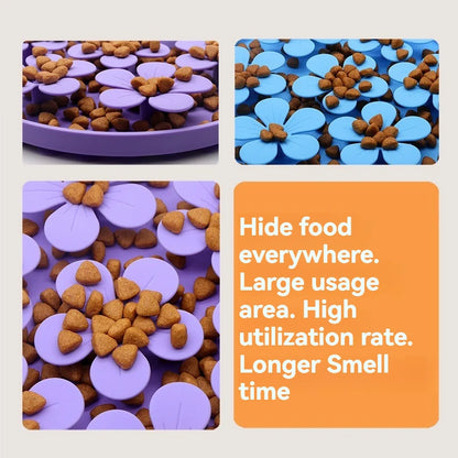 Pet Products Mat For Dogs Cats Slow Food Bowls With Suction Cup Feeding Food Silicone Lick Pad Dog Slow Feeders Treat Dispensing