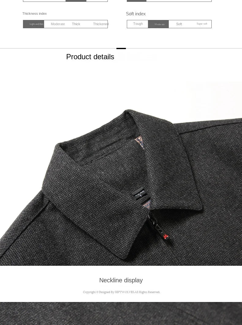 High Quality New Brand Casual Fashion Lapel Autumn Winter Mens Coat 2025 Men Clothing Fashion Jacket Solid Classic Windbreaker