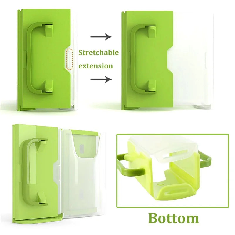 Infant Anti-Spill Cup Holder Bottle Cup Milk Holder Adjustable Safety Plastic Baby Toddler Juice Box Drinking