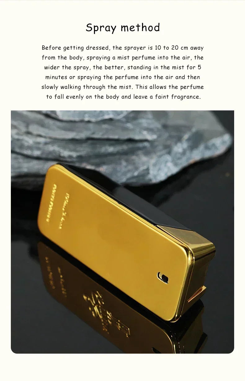 Man's Perfume Fragrance Pheromone Spray Cologne Perfum Masculine Long-Lasting Body Perfumes