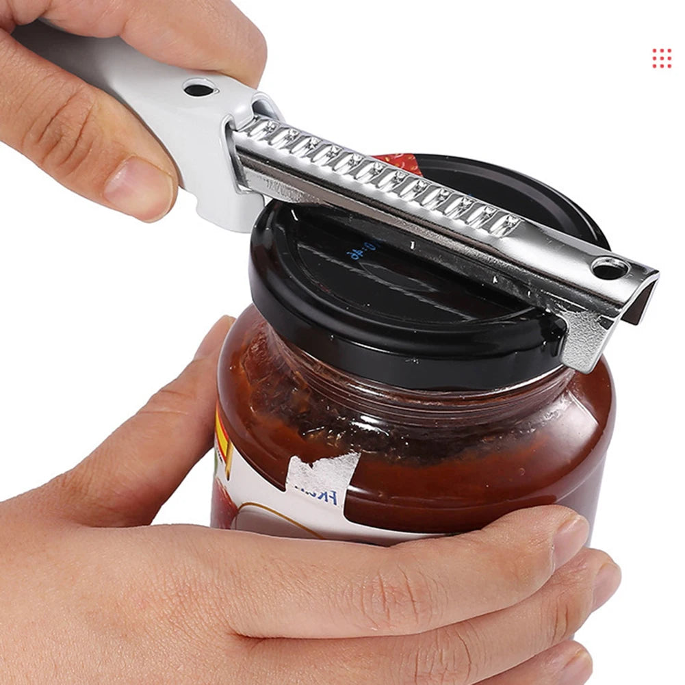Multifunctional Can Jar Openers Adjustables Bottle Lid Opener Portable Beer Bottles Lid Removal Tool Kitchen Accessories