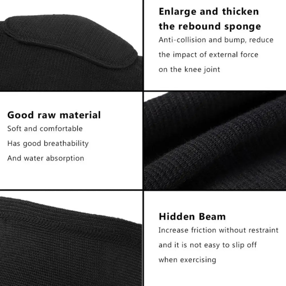 Dancing Knee Pads for Volleyball Yoga Women Kids Men Patella Brace Support EVA Kneepad Fitness Protector Work Gear