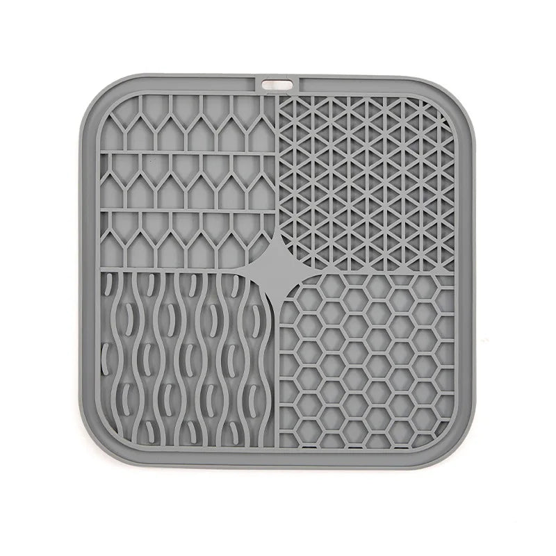 Pet Licking Tray Cats and Dogs Slow Food Licking Tray Anti-choking Food Grade Silicone Sucker Pet Suppliespet Suppl Item Type
