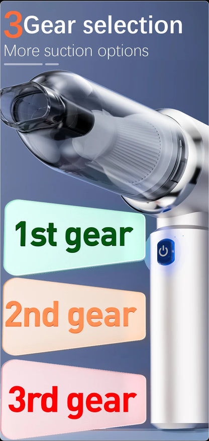 SZUK 985000PA Car Vacuum Cleaner Wireless Mini Handheld Strong Suction Cleaning Machine Portable Vacuum Cleaner for Car Home