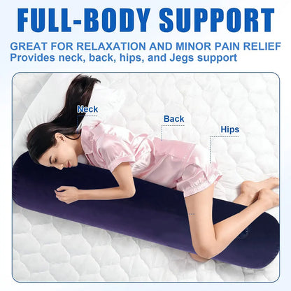 1pcs Inflatable Pillow Made of PVC Material Portable And Easy To Store Ideal For Both Home And Travel