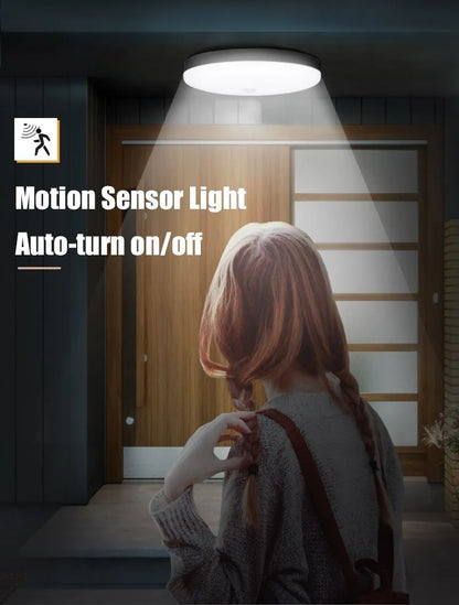 Led Ceiling Lamp With Motion Sensor 40W 30W 20W 18W 15W 12W Led Ceiling Light Fixtures For Entrance Balcony Corridor 110V 220V