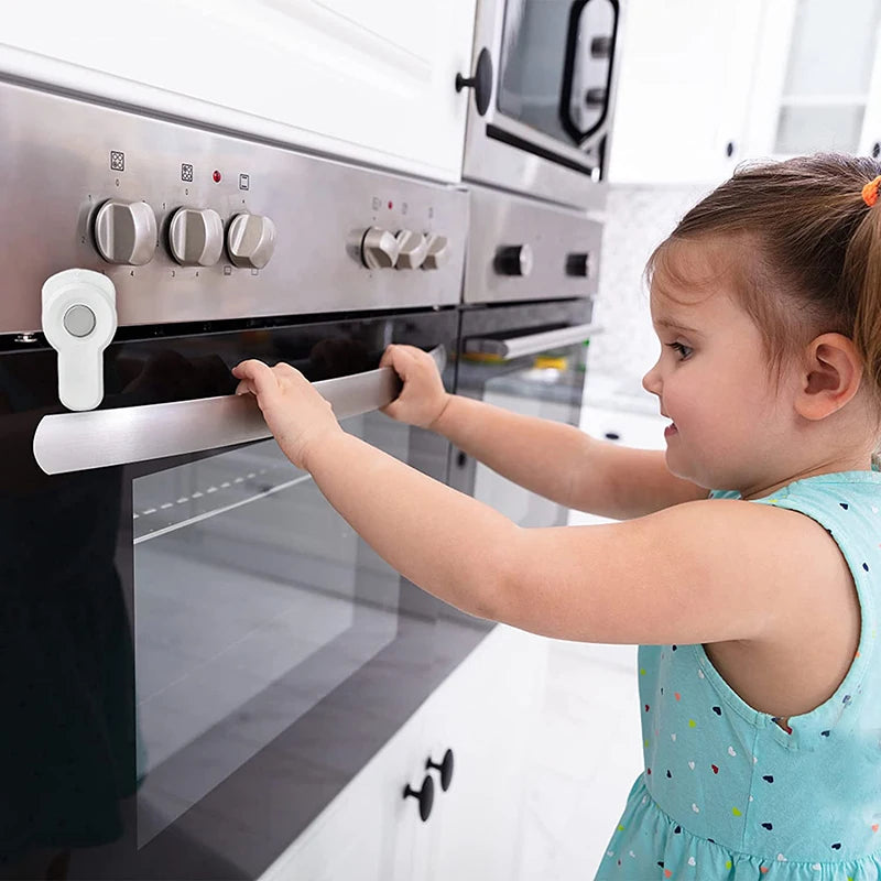 Baby Safety Oven Door Lock for Kitchen Child Safety Locks Children Protection Kids Safety Care Drawer Cabinet Lock