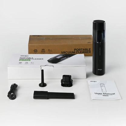 ABIRDAY Cordless Handheld Vacuum Cleaner for Laptop & Car,Portable & Multifunctional,USB Rechargeable,Strong Suction,Brushless