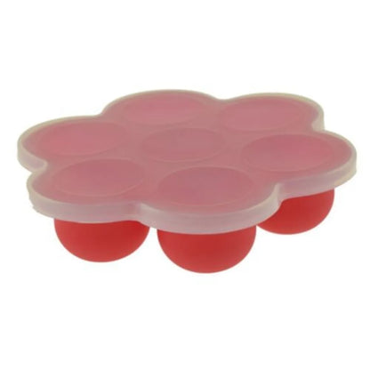 Silicone Weaning Baby Food Freezer Tray 7 Pots Storage Container w Lid BPA Free