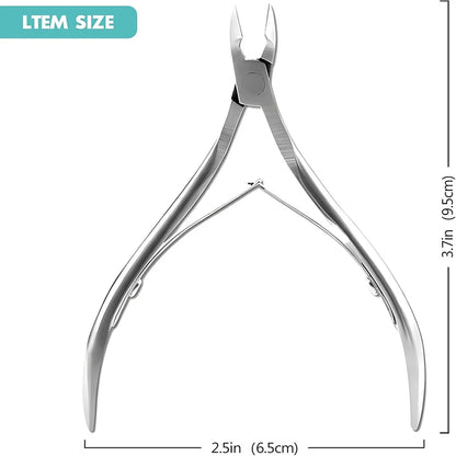 Cutters Tool Cuticle Nippers Nail Manicure Scissors Cuticle Clippers Trimmer Dead Skin Remover Pedicure Stainless Steel