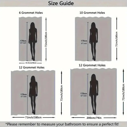 Rose Floral Pink Curtain Shower Curtain, Bathroom Decorative Shower Curtain, Waterproof Shower Curtain with Hooks