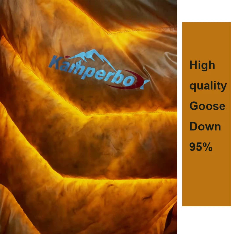 Kamperbox Down Jacket hot Men Goose Down jacket men Thermal jacket down jacket men's  camping equipment