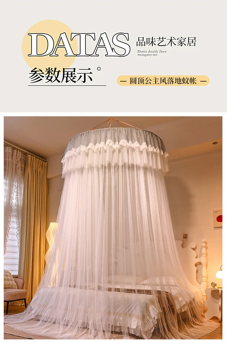 Child Princess bed mosquito net, Dome Bed net Palace Bed Tent Girl bed decoration, child bed and adult bed net